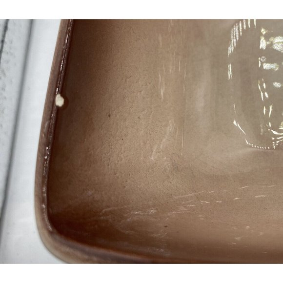 Valley Vista California Pottery Brown Leaf serving Bowl with cover - Picture 6 of 8